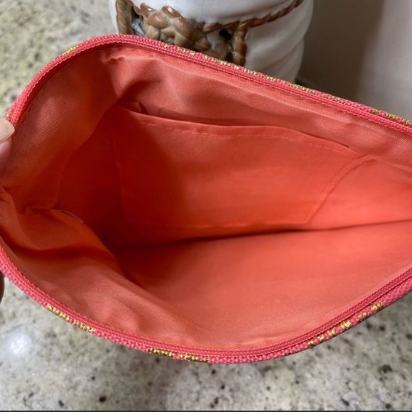 Stylemaker Sea Life Gold Foil Wristlet Bag - Picture 4 of 4